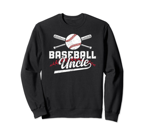 Baseball Uncle Best Uncle Baseball Sweatshirt - Custom Art Print Men Women - T-Shirt, Sweatshirt, Hoodie