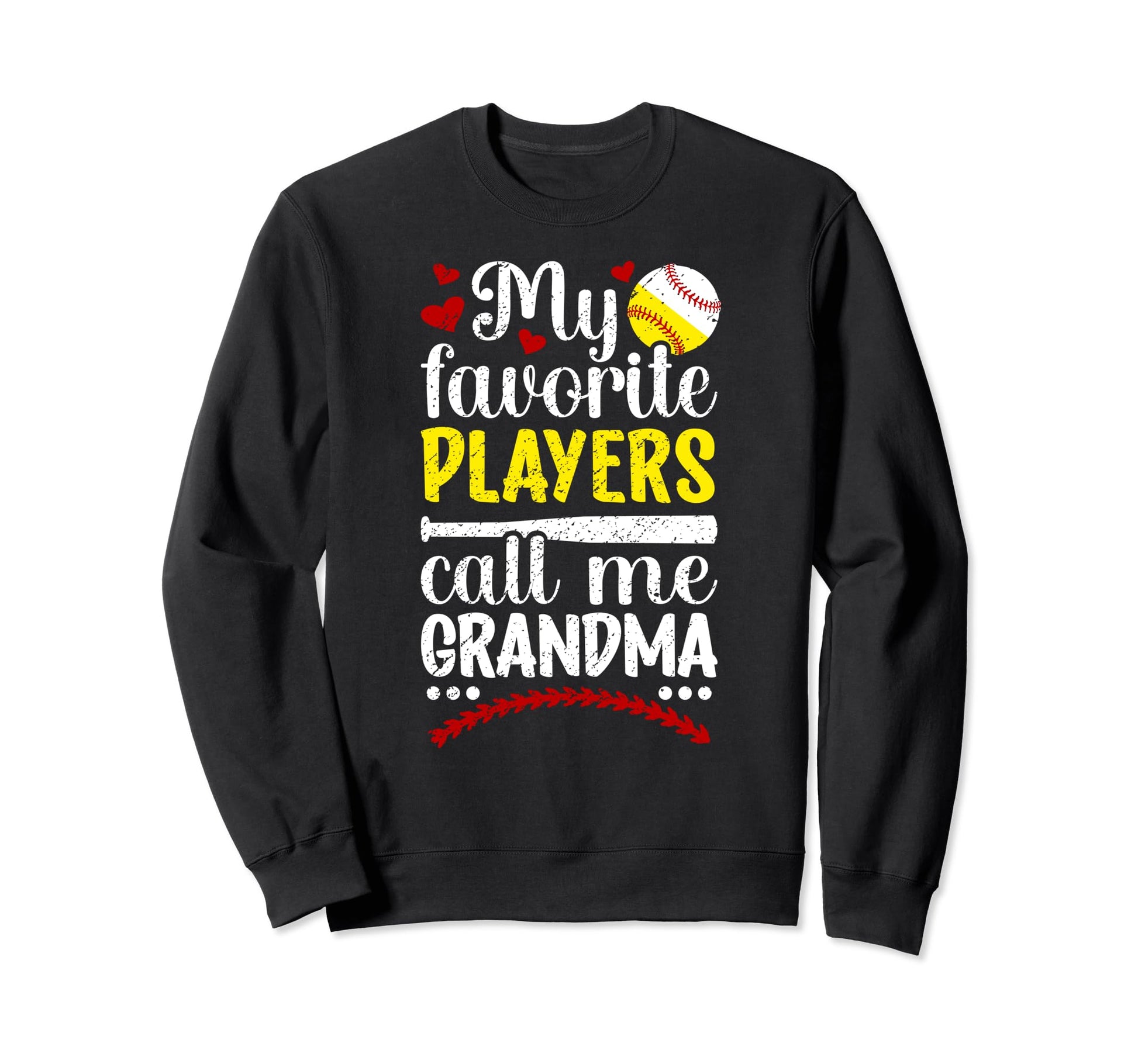 Favorite Players Call Me Grandma Sweatshirt - Unique Graphic Unisex - T-Shirt, Sweatshirt, Hoodie