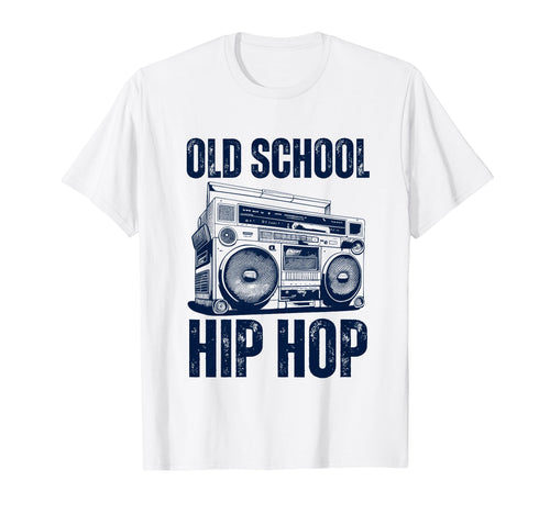 Old School Hip Hop 80S 90S Boombox T-Shirt - Aesthetic Graphic Men Women - T-Shirt, Sweatshirt, Hoodie