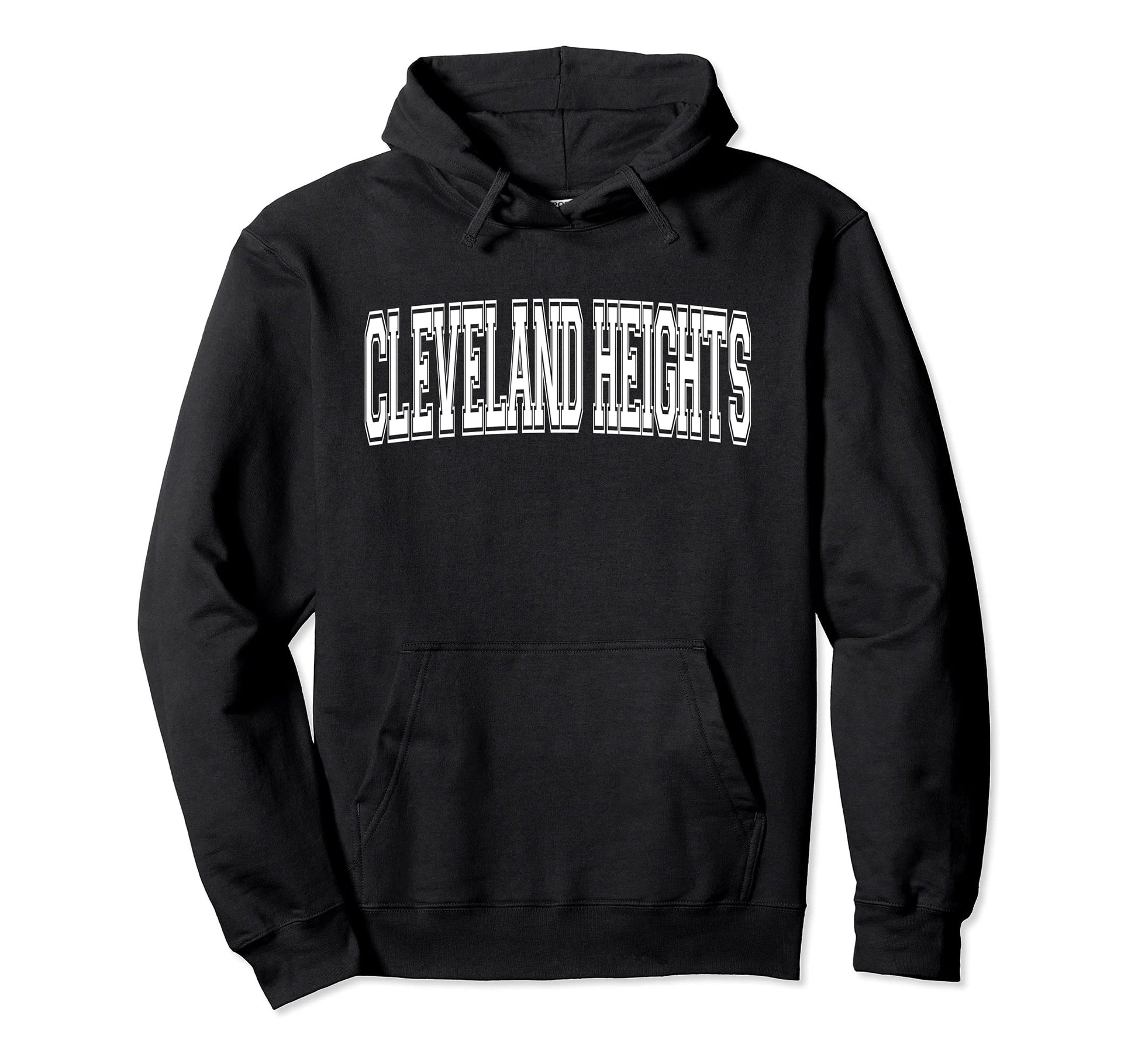 Cleveland Heights Oh Ohio Usa Hoodie - Fun Novelty Design for Adults - T-Shirt, Sweatshirt, Hoodie