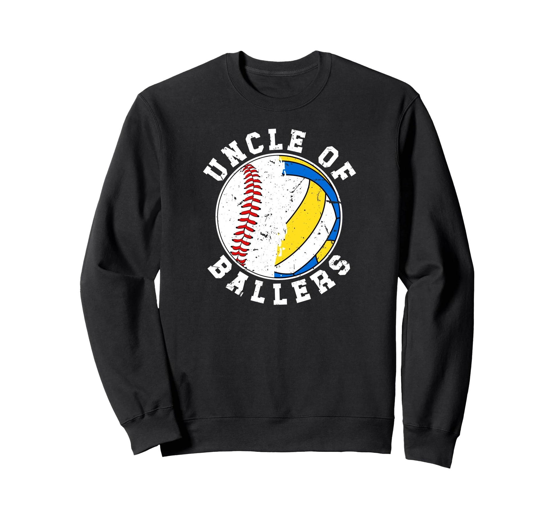 Uncle Ballers Proud Baseball Sweatshirt - Novelty Apparel for Adults - T-Shirt, Sweatshirt, Hoodie