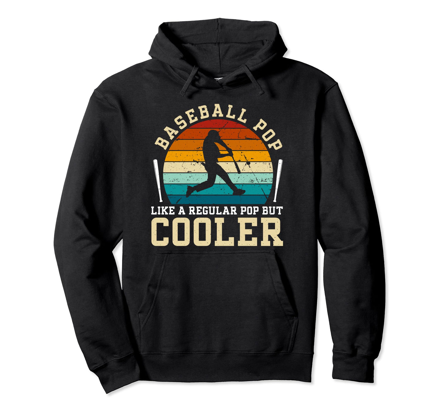 Baseball Pop Grandpa Pop Baseball Hoodie - Unique Graphic for Adults - T-Shirt, Sweatshirt, Hoodie