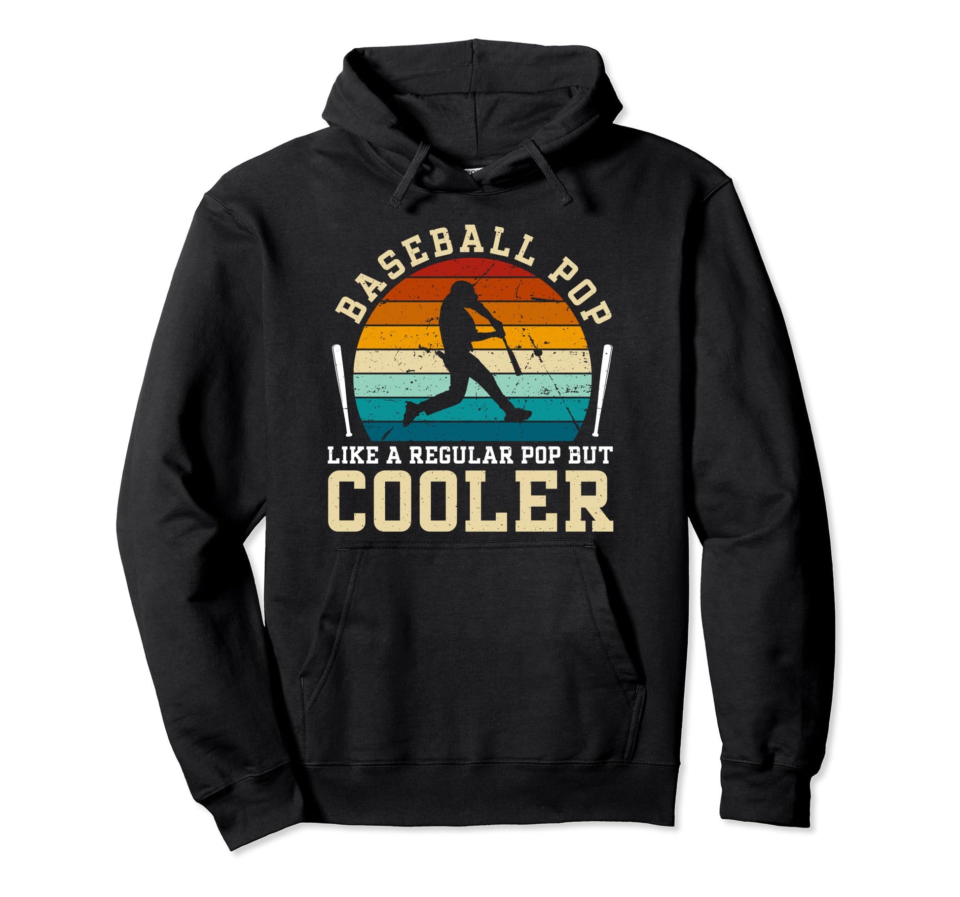Baseball Pop Grandpa Pop Baseball Hoodie - Unique Graphic for Adults - T-Shirt, Sweatshirt, Hoodie