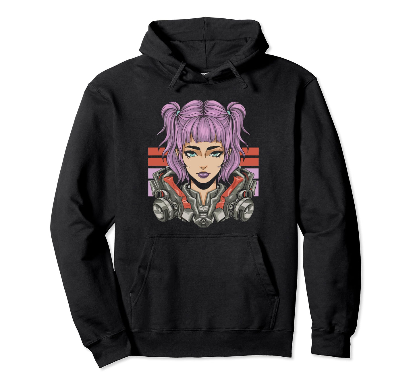 Aesthetic Japanese Vaporwave Anime Hoodie - Streetwear Style for Adults - T-Shirt, Sweatshirt, Hoodie