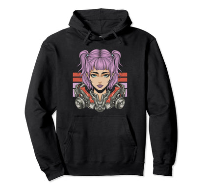 Aesthetic Japanese Vaporwave Anime Hoodie - Streetwear Style for Adults - T-Shirt, Sweatshirt, Hoodie