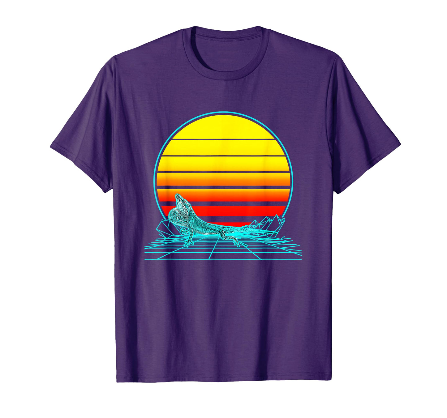 Sunset Anole T-Shirt - Streetwear Style Men Women - T-Shirt, Sweatshirt, Hoodie