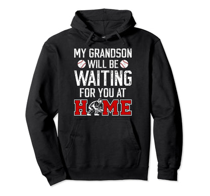 Home Baseball Catcher Mimi Baseball Hoodie - Graphic Print for Adults - T-Shirt, Sweatshirt, Hoodie