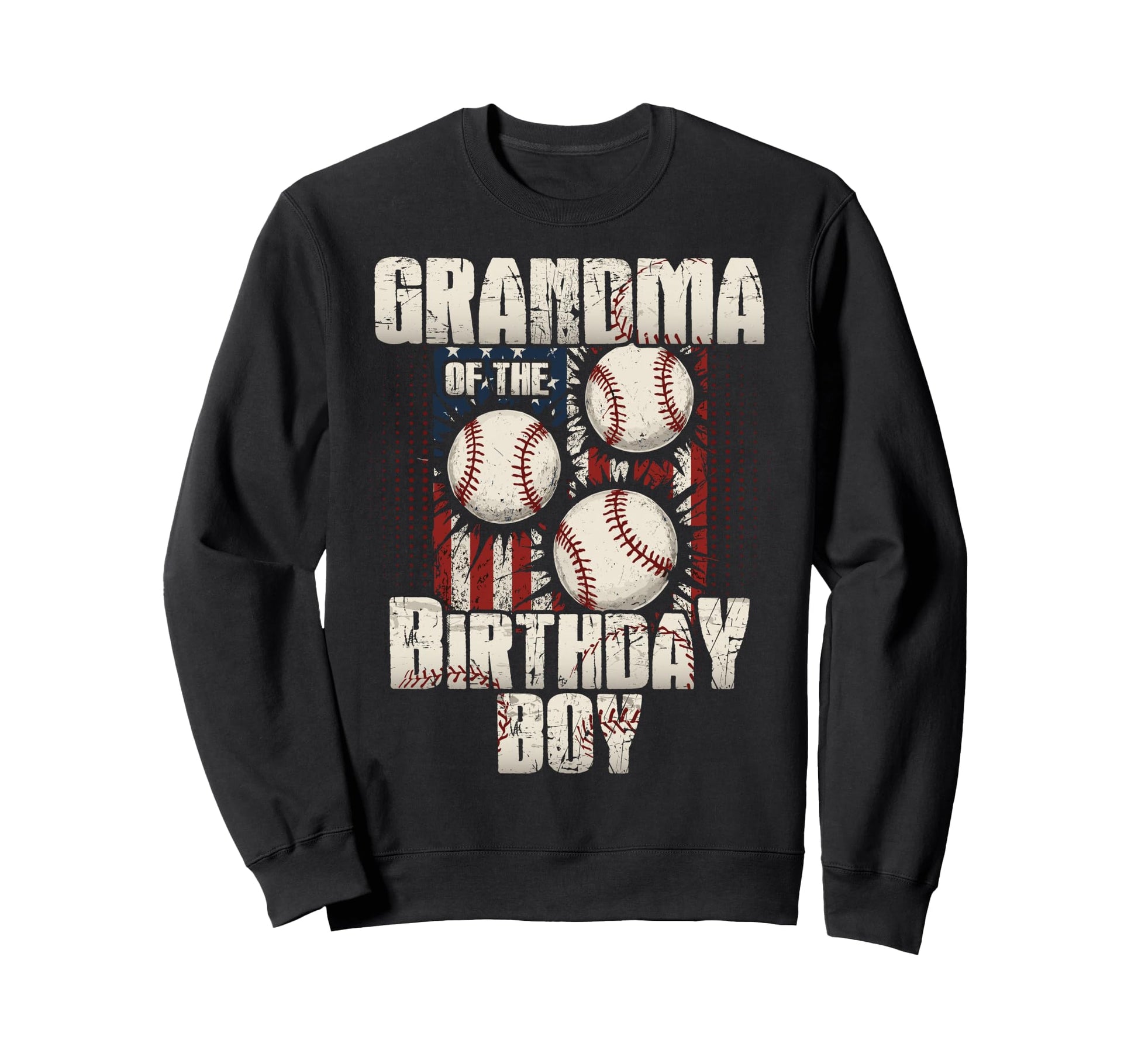 Grandma Birthday Matching Baseball Sweatshirt - Custom Art Print Unisex - T-Shirt, Sweatshirt, Hoodie