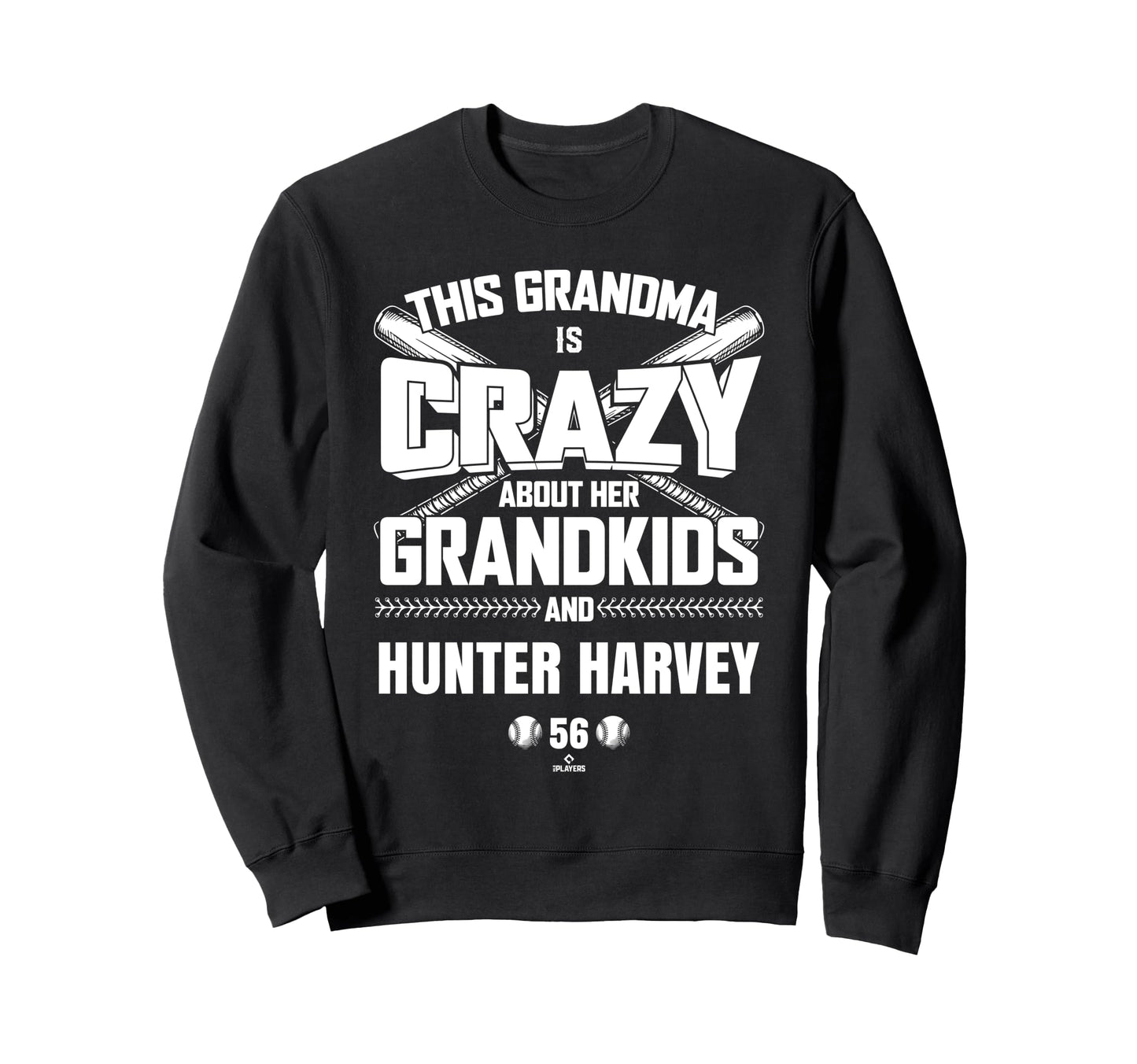 Grandma Crazy Hunter Harvey Kansas Sweatshirt - Novelty Apparel Men Women - T-Shirt, Sweatshirt, Hoodie