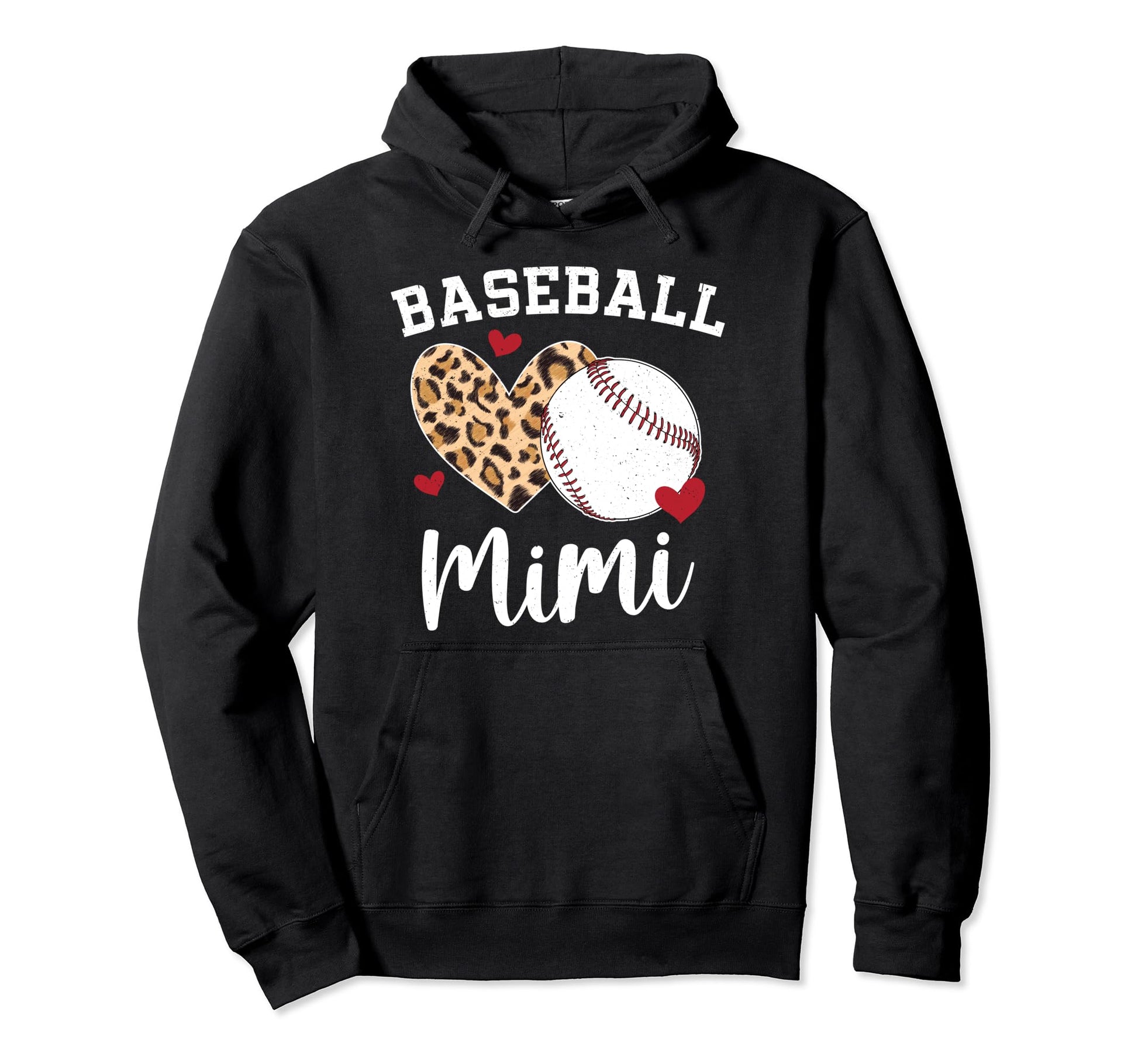 Baseball Mimi Proud Mimi Baseball Hoodie - Trendy Graphic for Adults - T-Shirt, Sweatshirt, Hoodie