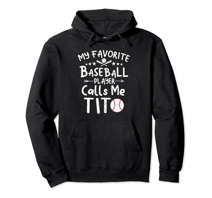 My Favorite Baseball Player Calls Me Hoodie - Aesthetic Graphic for Adults - T-Shirt, Sweatshirt, Hoodie