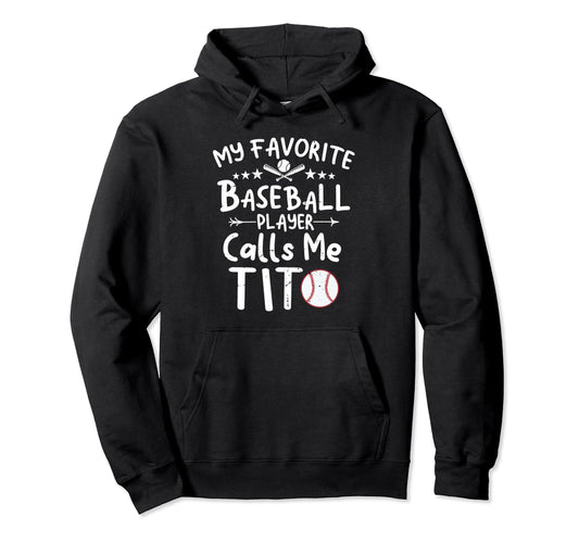 My Favorite Baseball Player Calls Me Hoodie - Aesthetic Graphic for Adults - T-Shirt, Sweatshirt, Hoodie
