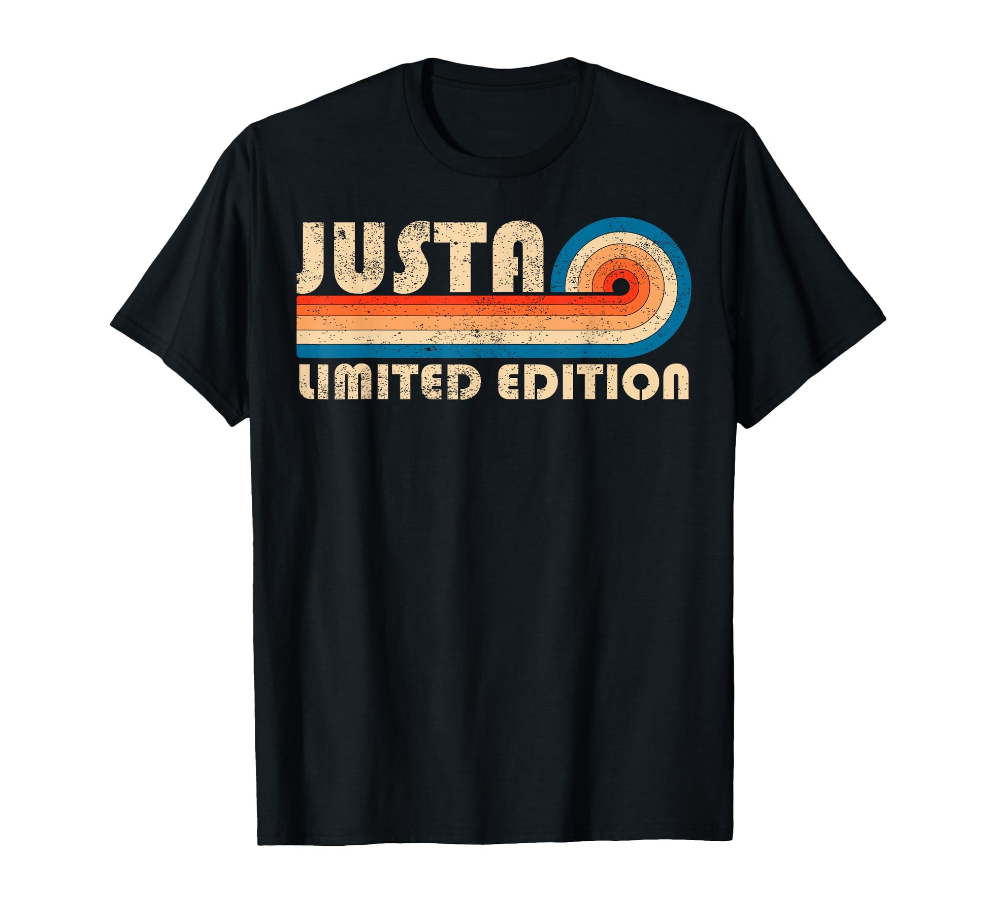 Justa 70S 80S Sunset Stripe T-Shirt - Novelty Apparel Men Women - T-Shirt, Sweatshirt, Hoodie