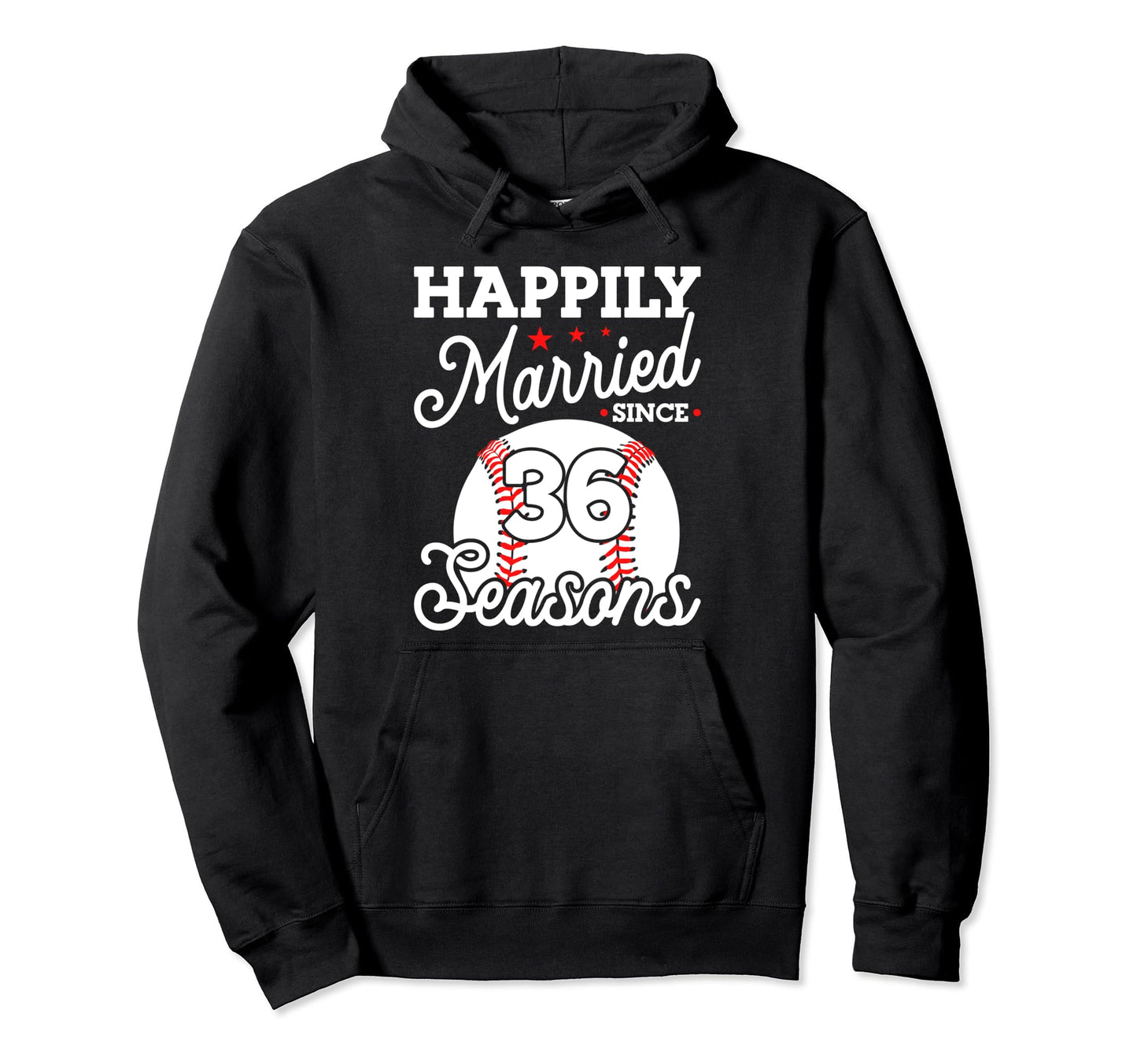 36Th Wedding Anniversary Baseball Hoodie - Aesthetic Graphic Men Women - T-Shirt, Sweatshirt, Hoodie