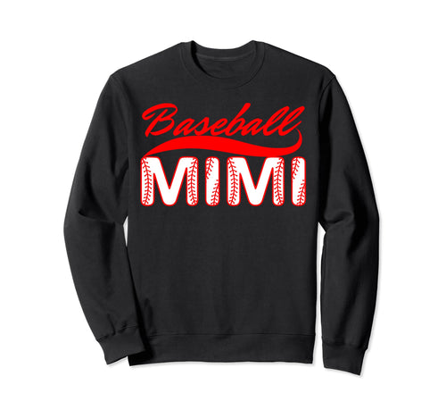 Baseball Mimi Family Matching Mimi Sweatshirt - Fun Novelty Design Unisex - T-Shirt, Sweatshirt, Hoodie