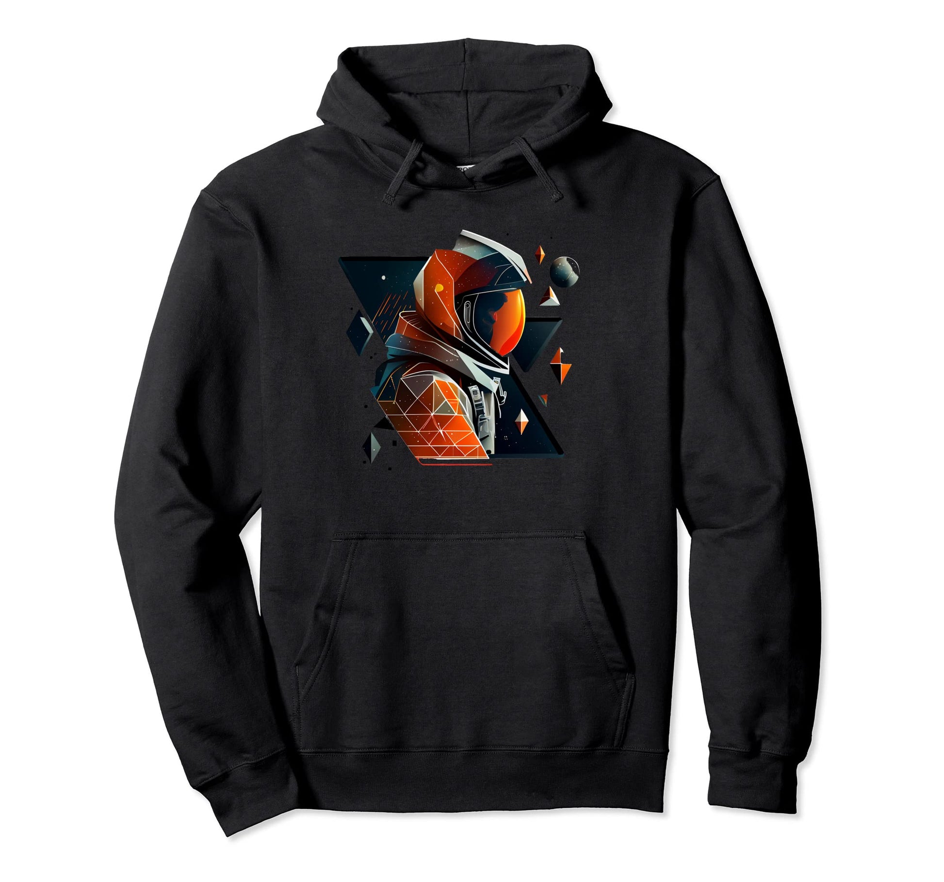 Astronaut Space Aesthetic Art Wave Hoodie - Aesthetic Graphic for Adults - T-Shirt, Sweatshirt, Hoodie