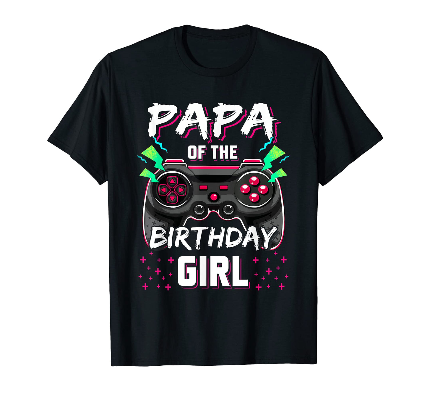 Papa Birthday Video Game B Day T-Shirt - Aesthetic Graphic for Adults - T-Shirt, Sweatshirt, Hoodie
