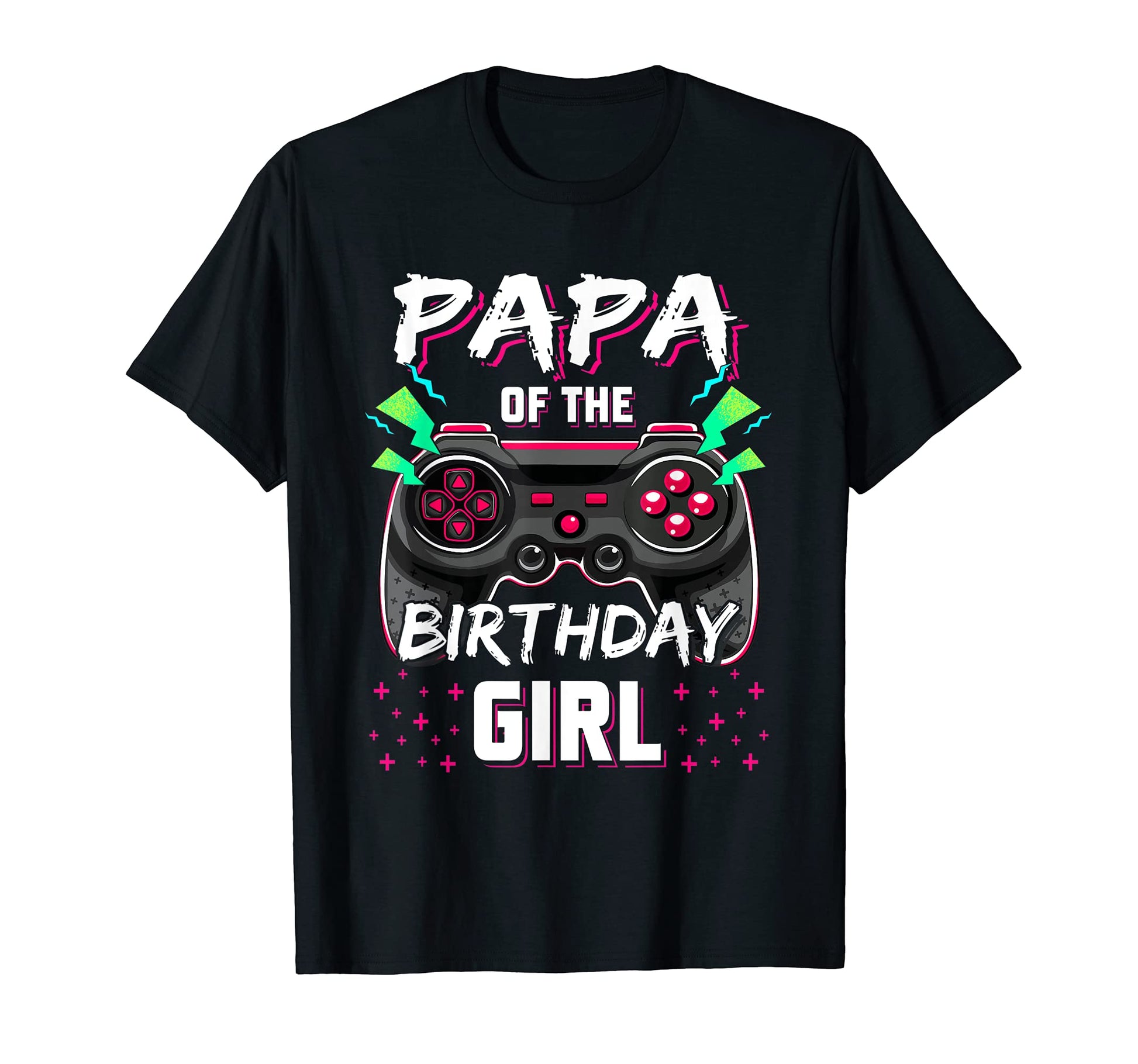 Papa Birthday Video Game B Day T-Shirt - Aesthetic Graphic for Adults - T-Shirt, Sweatshirt, Hoodie