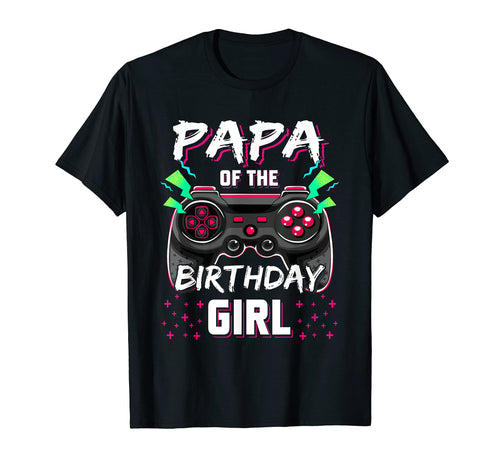 Papa Birthday Video Game B Day T-Shirt - Aesthetic Graphic for Adults - T-Shirt, Sweatshirt, Hoodie