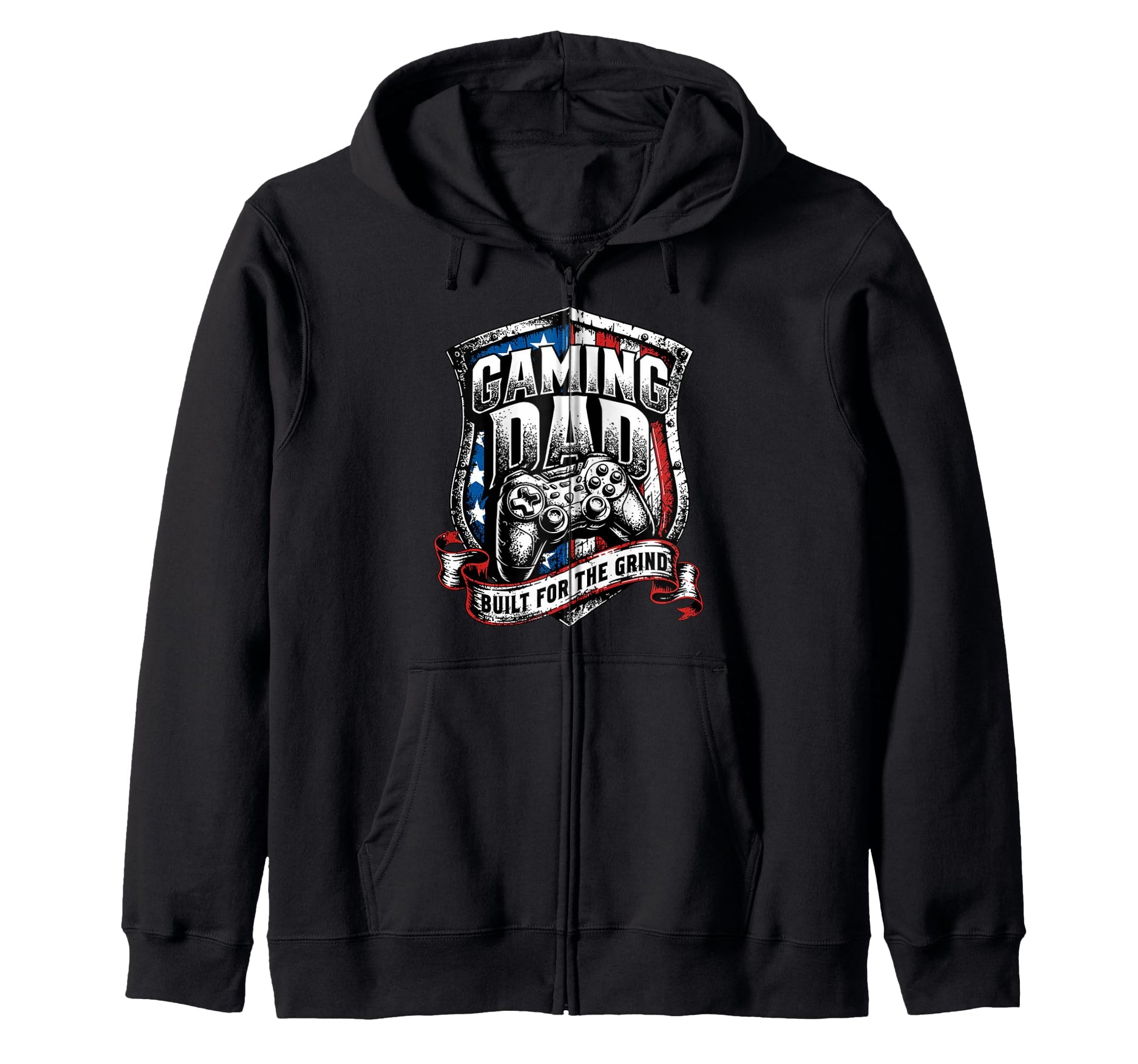 Usa Fathers Day Patriotic Gaming T-Shirt - Casual Everyday Wear Unisex - T-Shirt, Sweatshirt, Hoodie