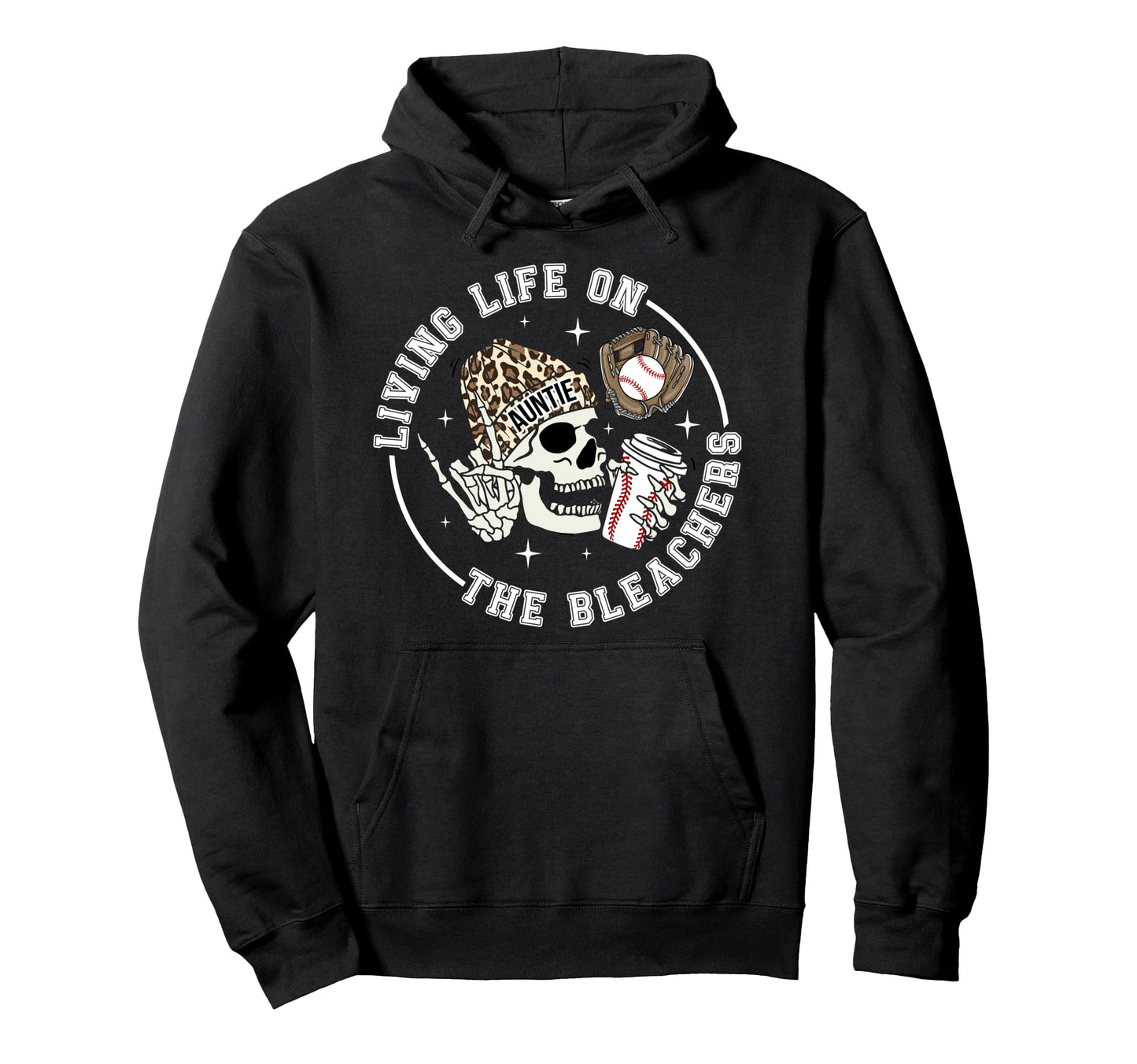 Bleachers Baseball Aunt Baseball Hoodie - Streetwear Style Men Women - T-Shirt, Sweatshirt, Hoodie