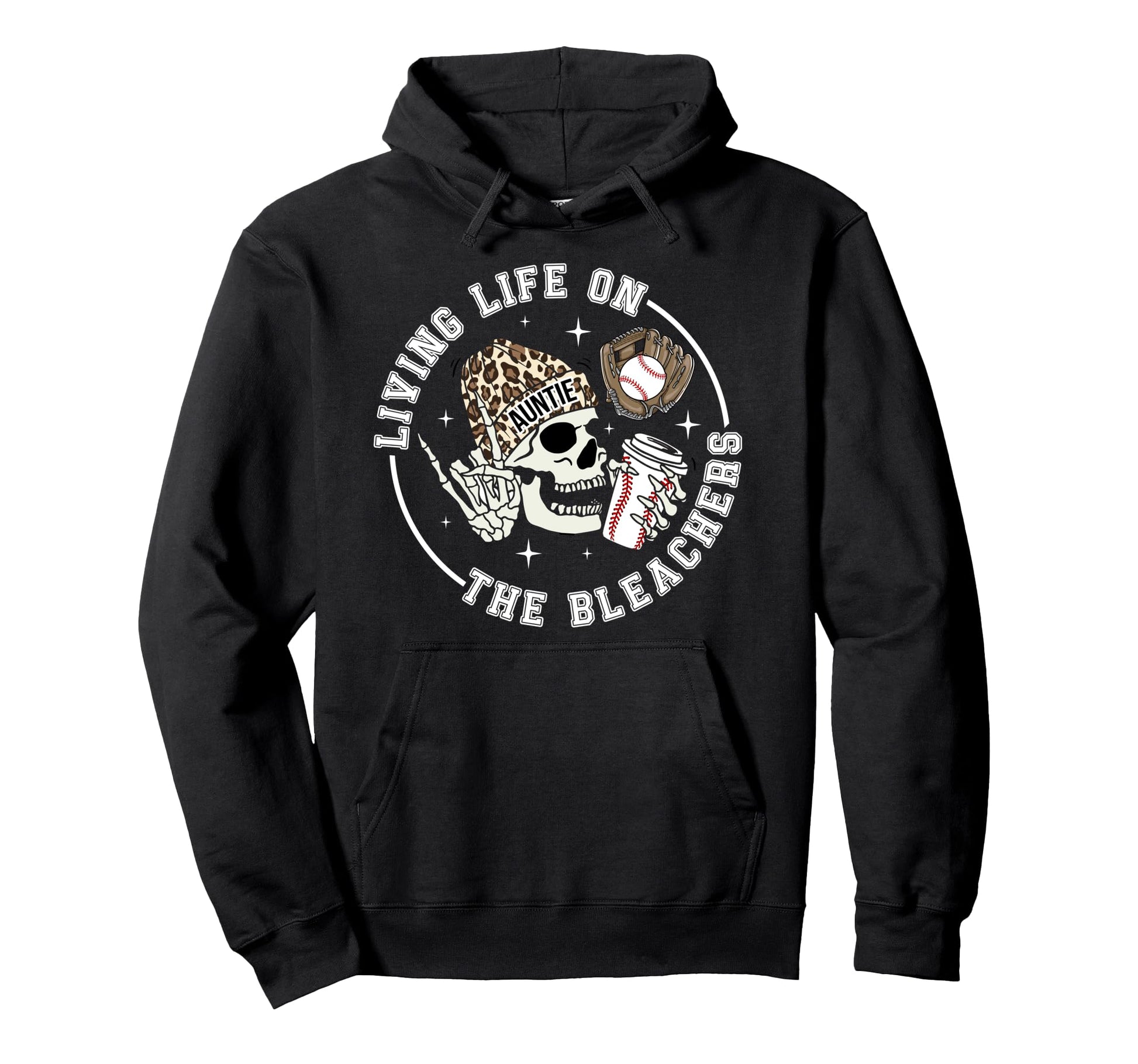 Bleachers Baseball Aunt Baseball Hoodie - Streetwear Style Men Women - T-Shirt, Sweatshirt, Hoodie