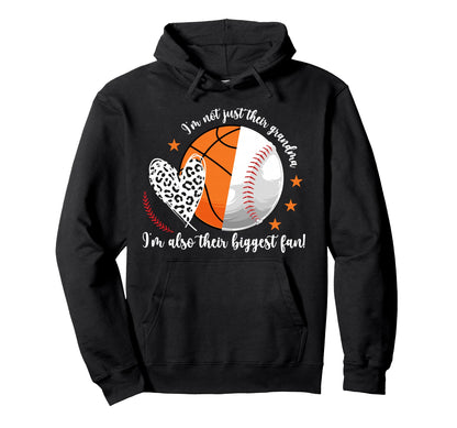 Im Their Biggest Fan Basketball Hoodie - Custom Art Print for Adults - T-Shirt, Sweatshirt, Hoodie