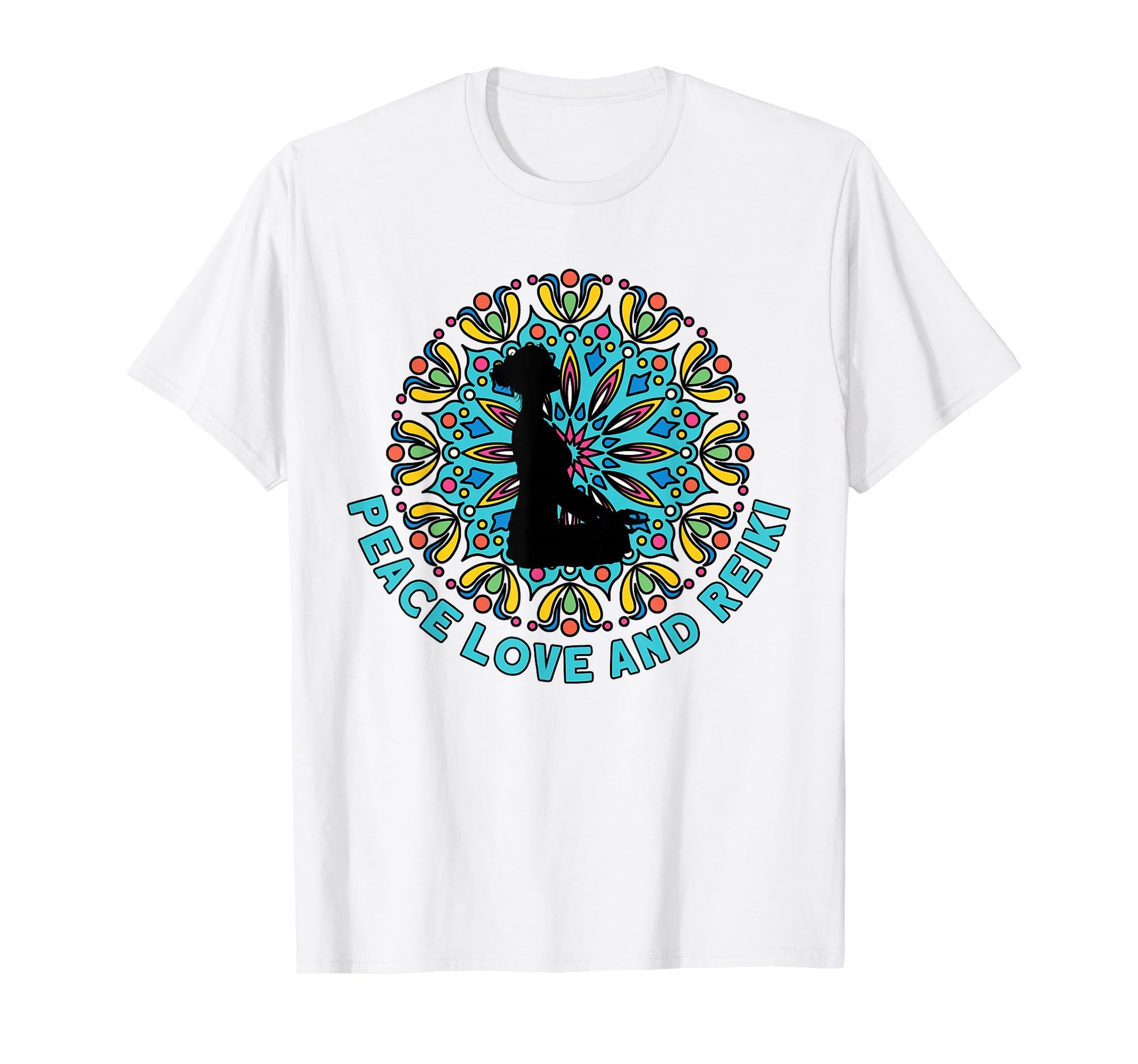 Peace Love And Reiki Reiki Healing T-Shirt - Unique Graphic Men Women - T-Shirt, Sweatshirt, Hoodie