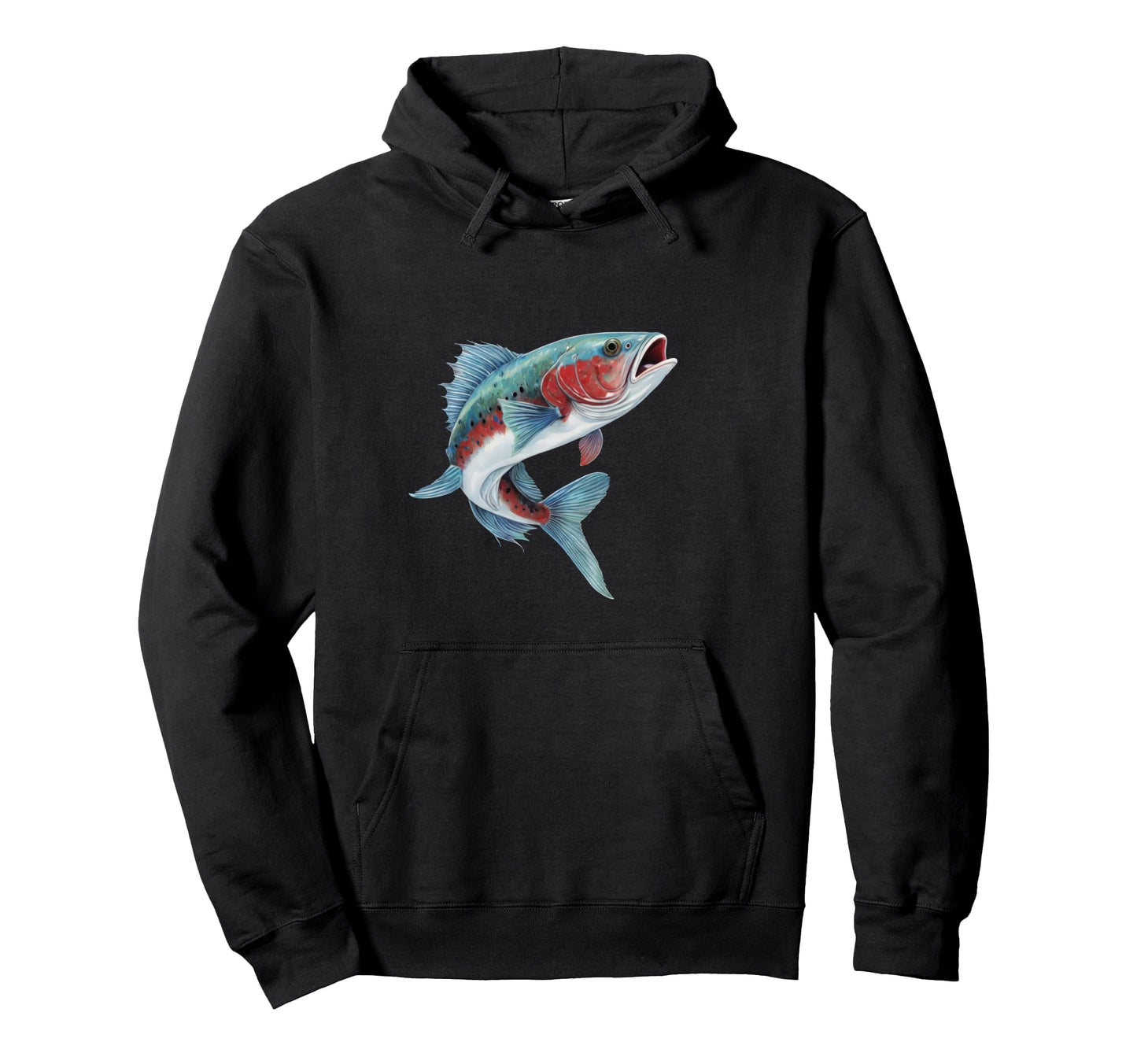 Rainbow Trout Fishing Hoodie - Casual Everyday Wear Unisex - T-Shirt, Sweatshirt, Hoodie
