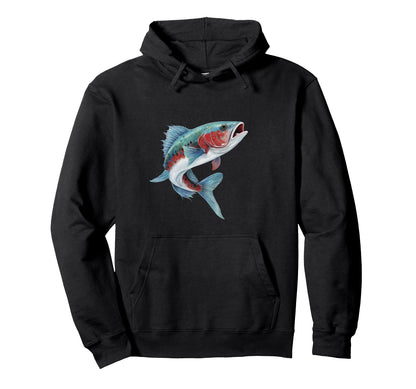 Rainbow Trout Fishing Hoodie - Casual Everyday Wear Unisex - T-Shirt, Sweatshirt, Hoodie