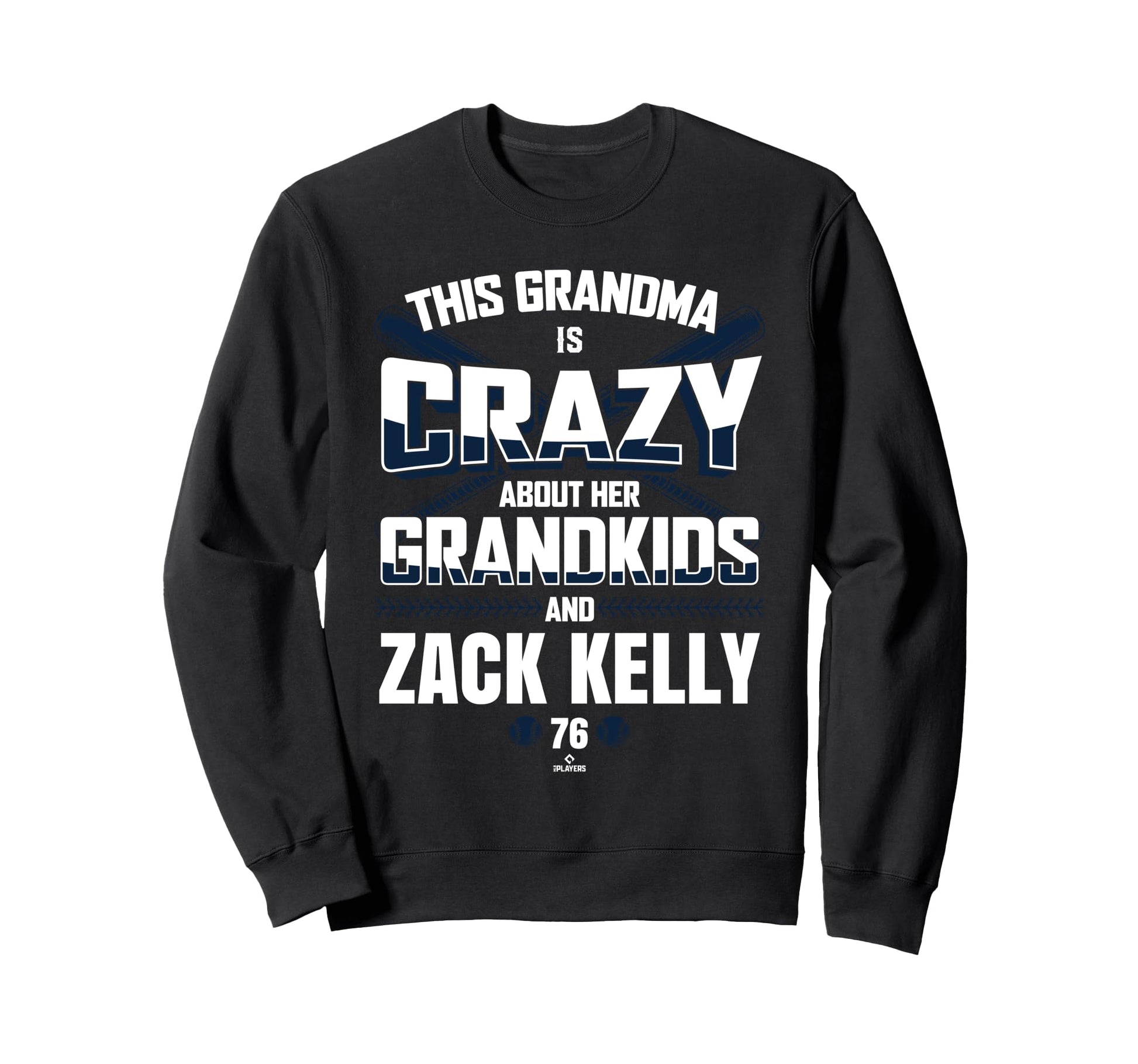 Grandma Crazy Zack Kelly Boston Sweatshirt - Minimalist Print Men Women - T-Shirt, Sweatshirt, Hoodie