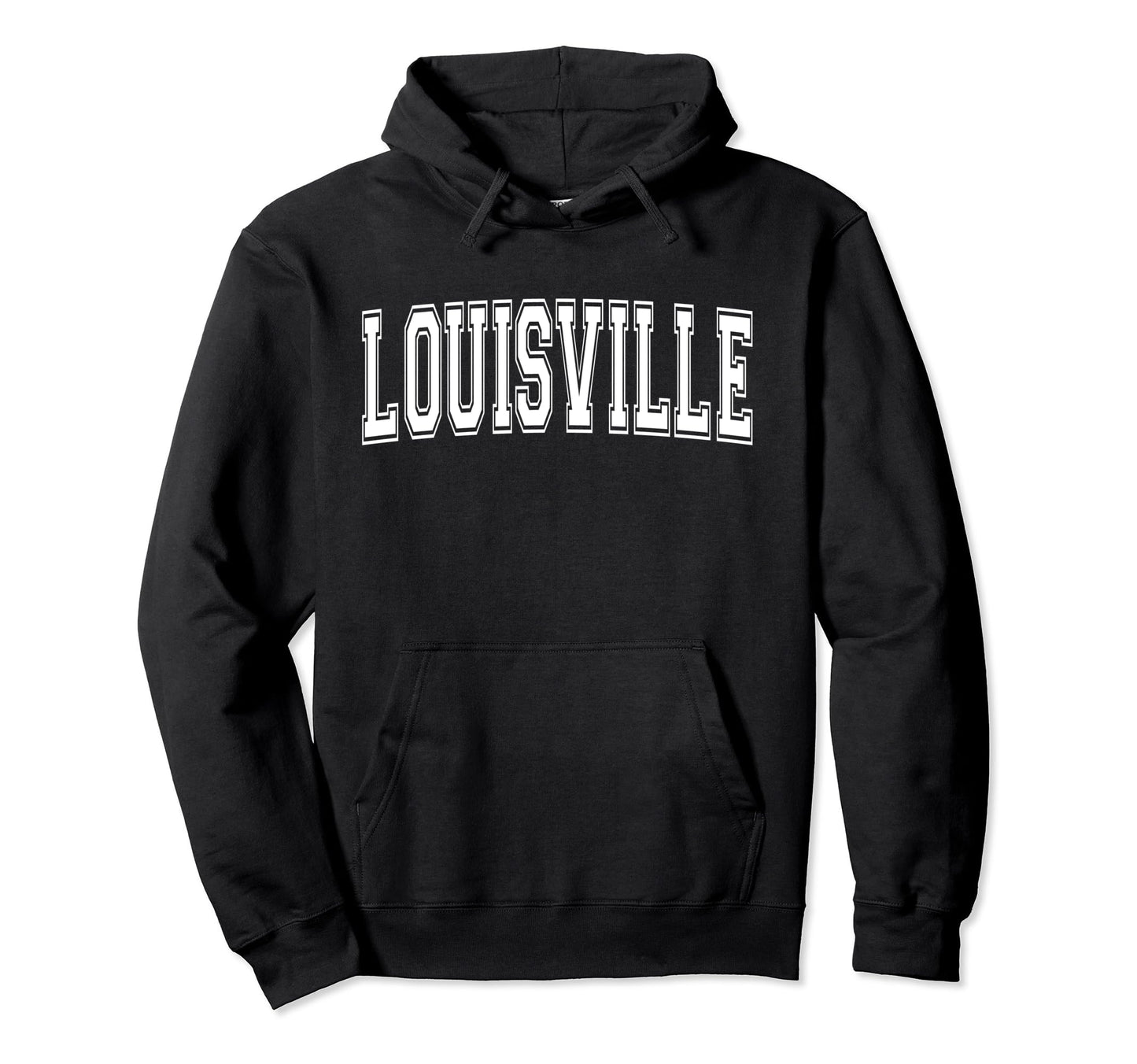 Louisville Ky Kentucky Usa Sports Hoodie - Fun Novelty Design for Adults - T-Shirt, Sweatshirt, Hoodie
