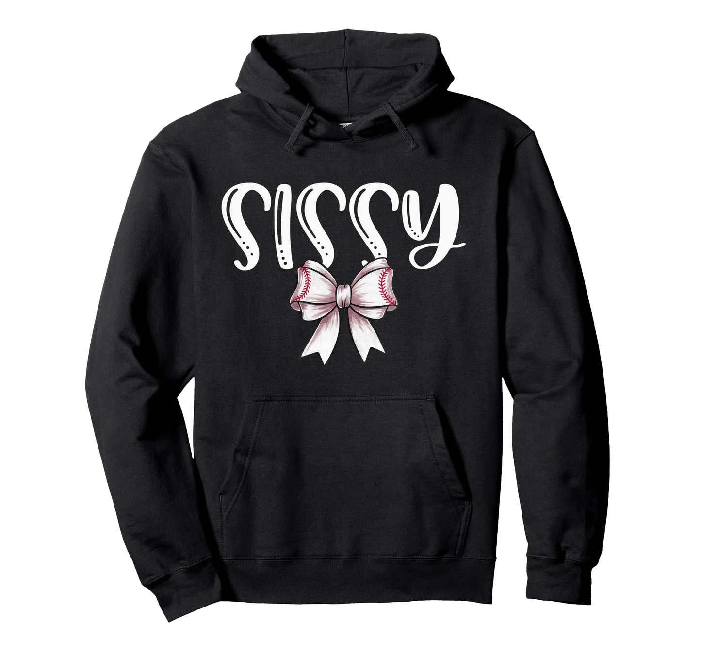 Coquette Baseball Sissy Spirit Hoodie - Fun Novelty Design Unisex - T-Shirt, Sweatshirt, Hoodie