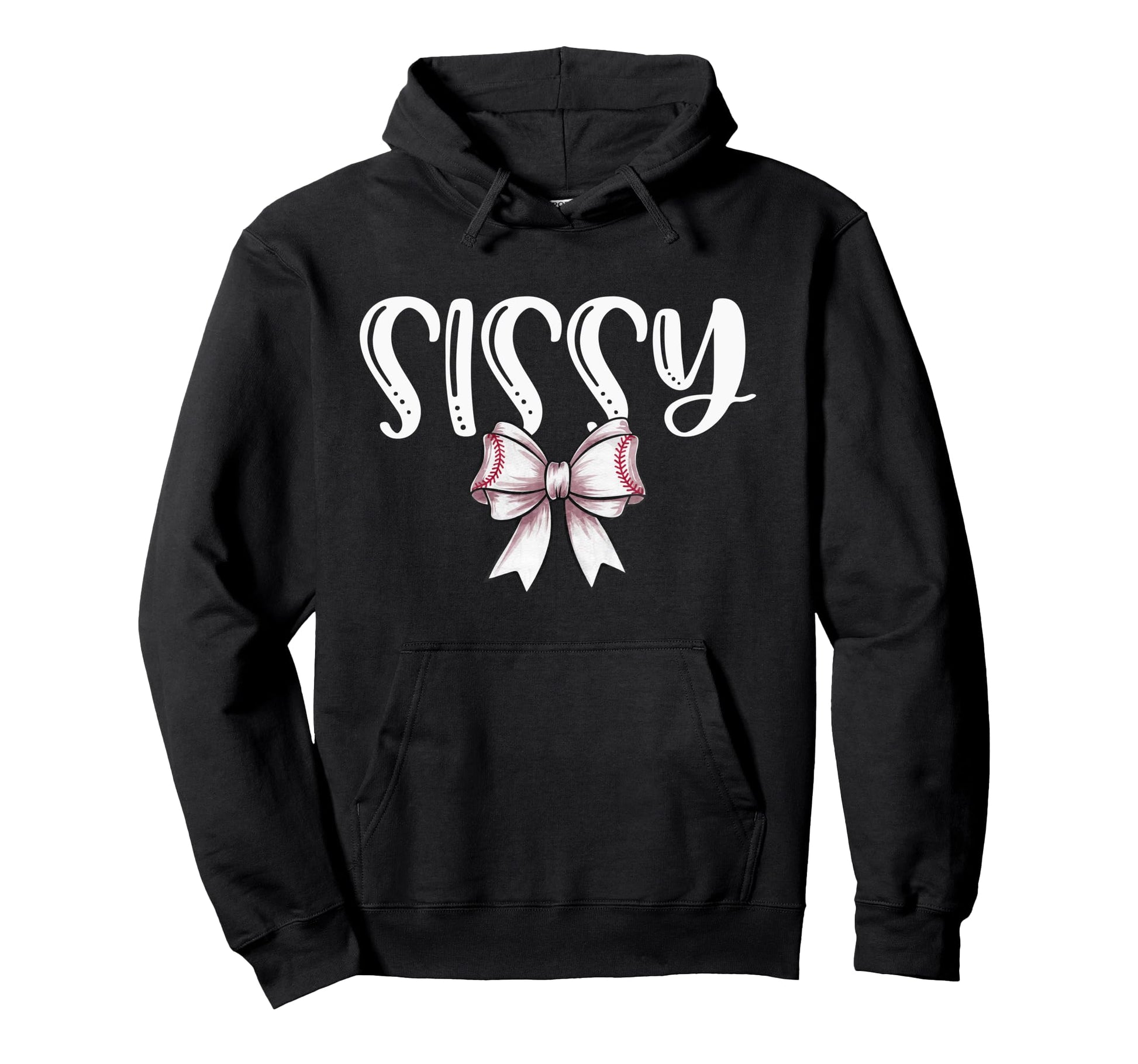 Coquette Baseball Sissy Spirit Hoodie - Fun Novelty Design Unisex - T-Shirt, Sweatshirt, Hoodie