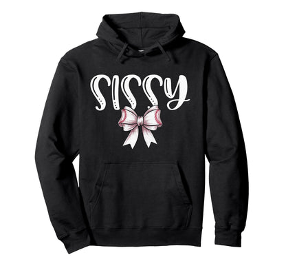 Coquette Baseball Sissy Spirit Hoodie - Fun Novelty Design Unisex - T-Shirt, Sweatshirt, Hoodie