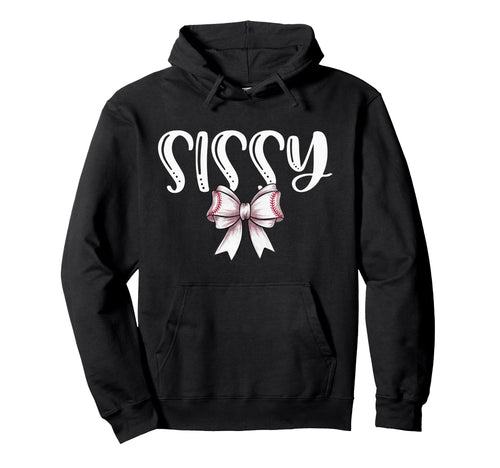 Coquette Baseball Sissy Spirit Hoodie - Fun Novelty Design Unisex - T-Shirt, Sweatshirt, Hoodie