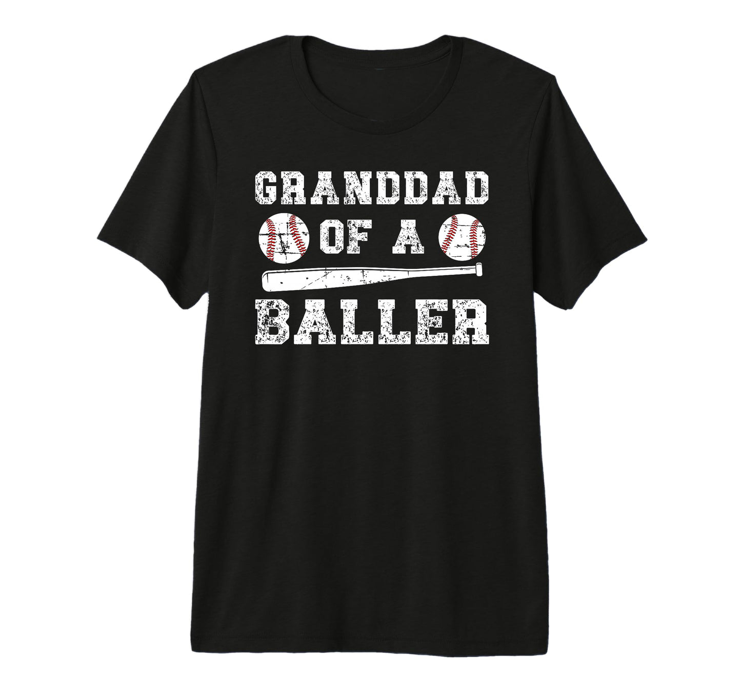 Mens Granddad Baller Baseball T-Shirt - Casual Everyday Wear Unisex - T-Shirt, Sweatshirt, Hoodie