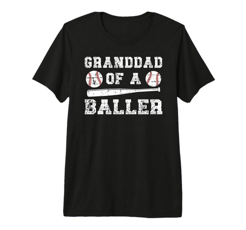 Mens Granddad Baller Baseball T-Shirt - Casual Everyday Wear Unisex - T-Shirt, Sweatshirt, Hoodie