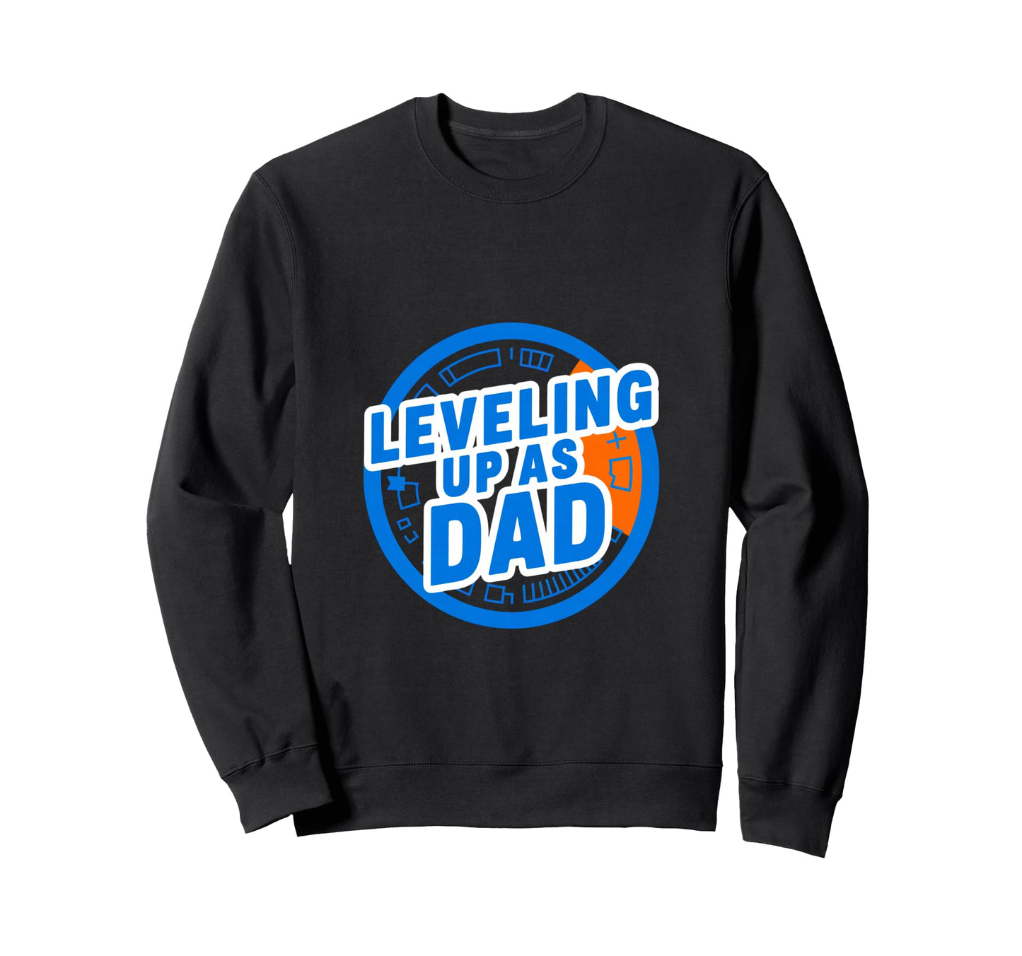 Dad Mode Activated Gamer Fathers Sweatshirt - Aesthetic Graphic for Adults - T-Shirt, Sweatshirt, Hoodie