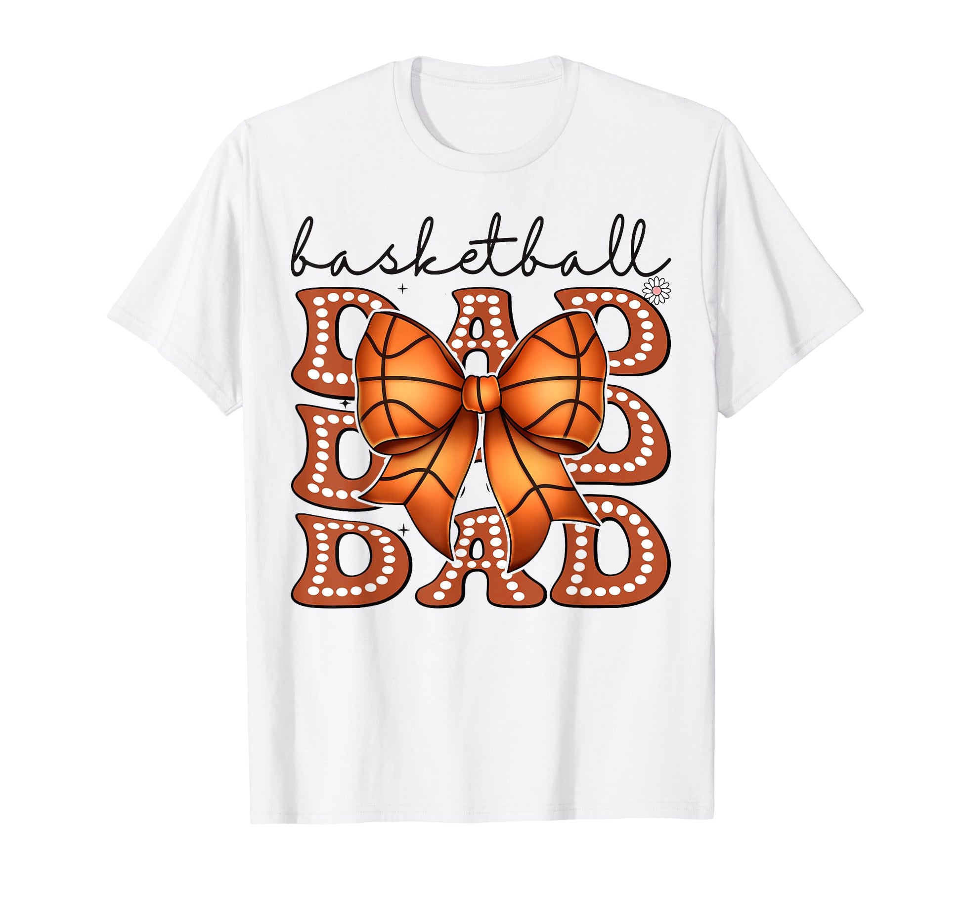 Basketball Dad Coquette Bow Game Day T-Shirt - Streetwear Style Unisex - T-Shirt, Sweatshirt, Hoodie