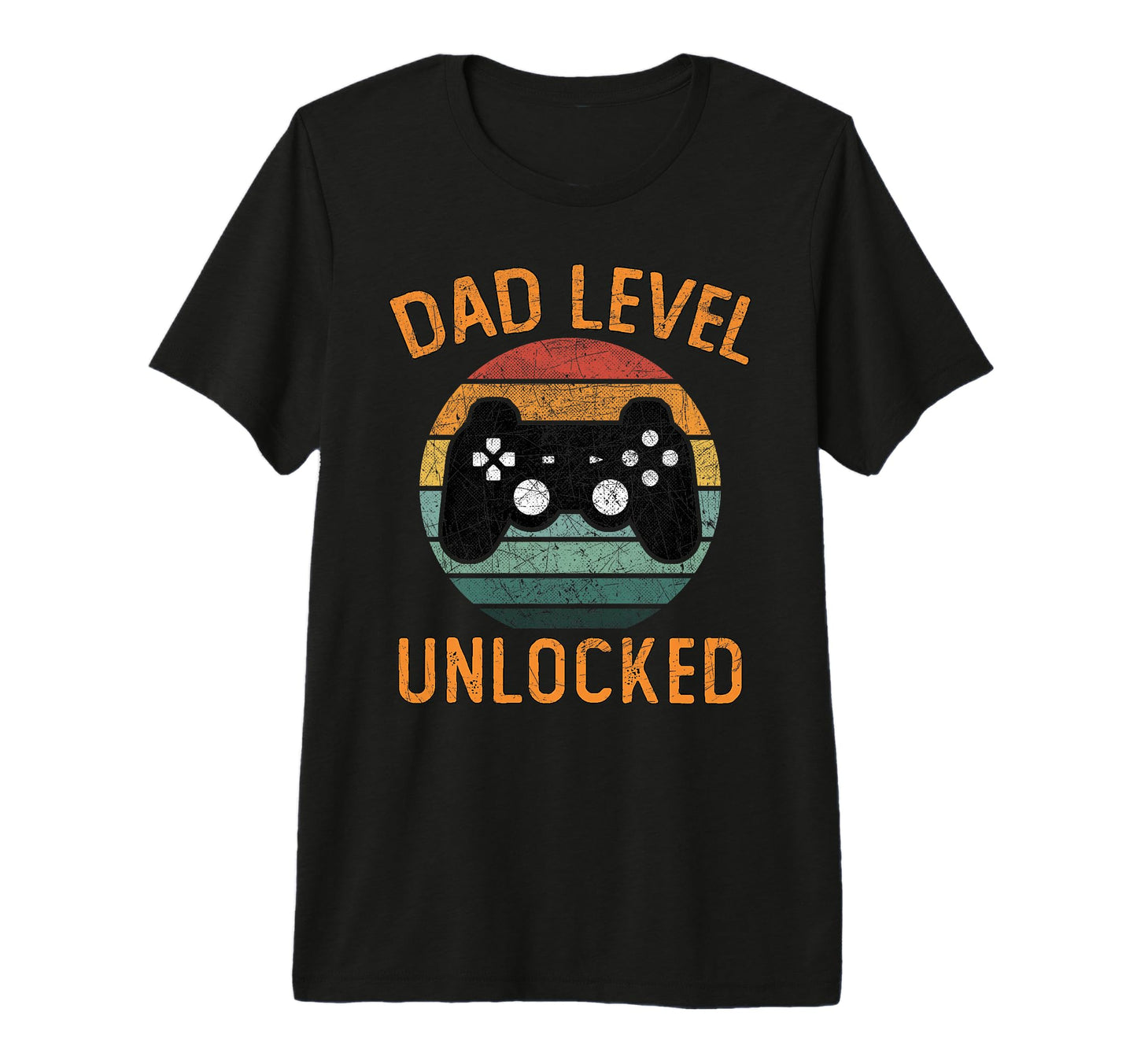 Dad Level Unlocked Gamer Fathers T-Shirt - Casual Everyday Wear for Adults - T-Shirt, Sweatshirt, Hoodie