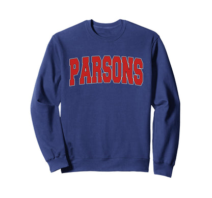Parsons Ks Kansas Varsity Usa Sweatshirt - Fun Novelty Design Men Women - T-Shirt, Sweatshirt, Hoodie