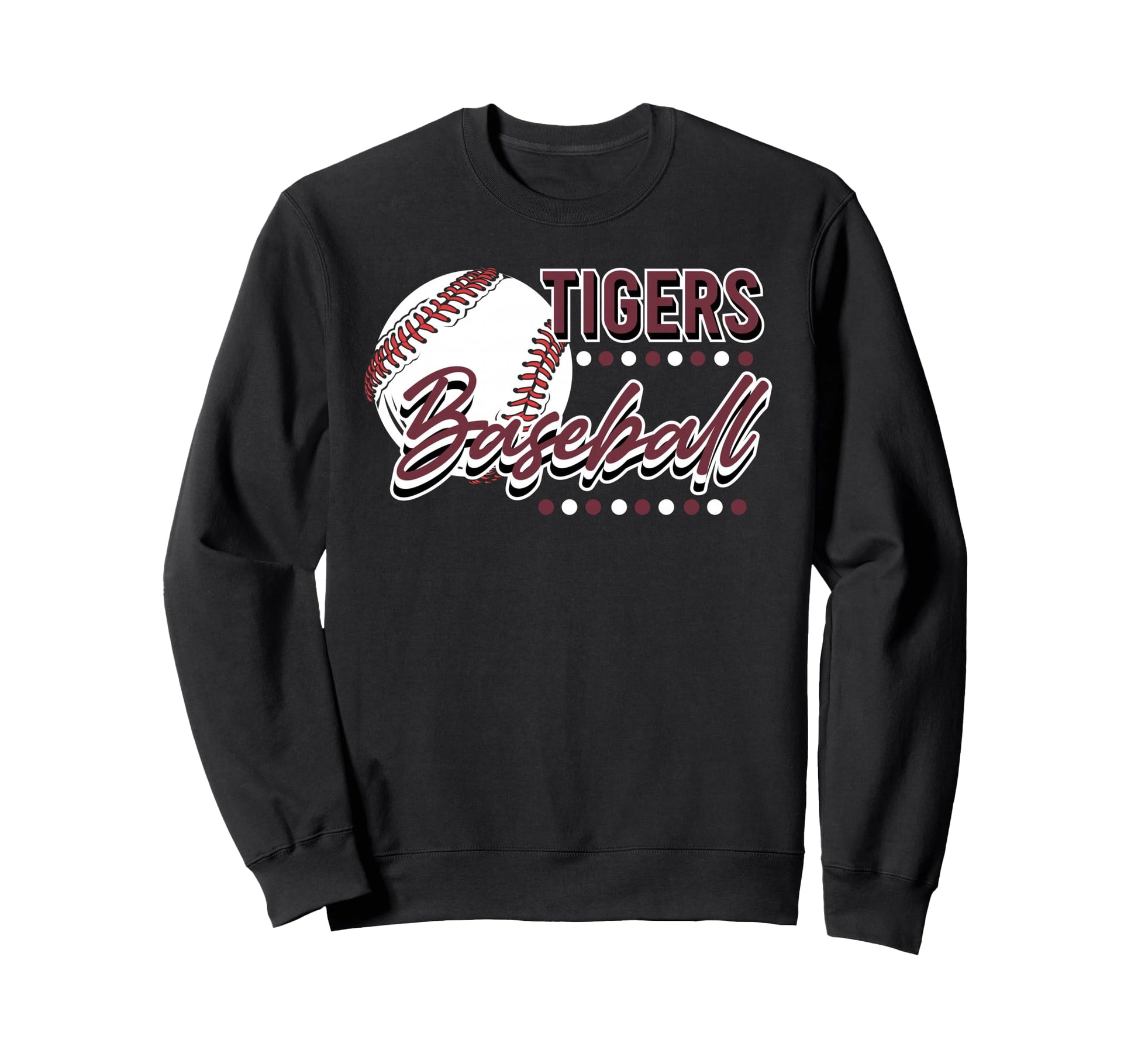 Tigers Baseball Mom Game Day School Sweatshirt - Novelty Apparel Men Women - T-Shirt, Sweatshirt, Hoodie