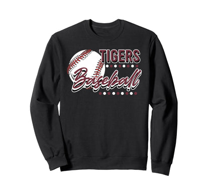 Tigers Baseball Mom Game Day School Sweatshirt - Novelty Apparel Men Women - T-Shirt, Sweatshirt, Hoodie