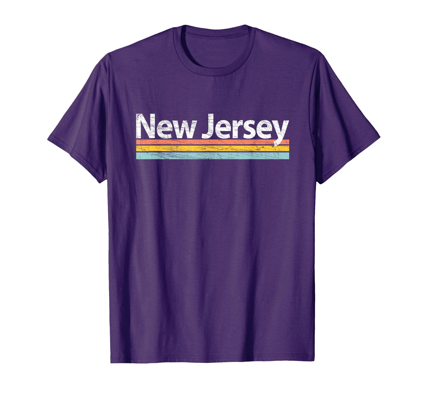New Jersey Worn Stripes T-Shirt - Streetwear Style Men Women - T-Shirt, Sweatshirt, Hoodie