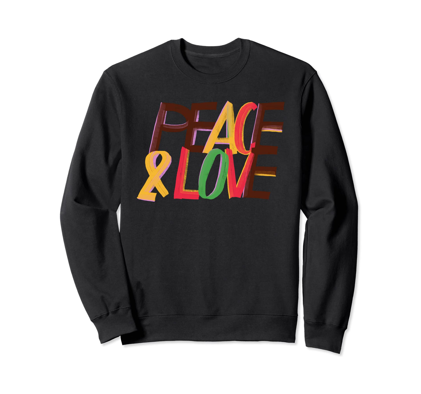 Peace Love Kwanzaa Holiday Sweatshirt - Unique Graphic for Adults - T-Shirt, Sweatshirt, Hoodie