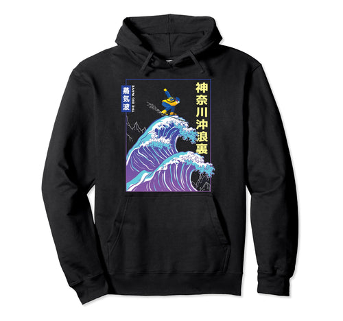 Big Wave Japanese Wave Off Kanagawa Hoodie - Trendy Graphic for Adults - T-Shirt, Sweatshirt, Hoodie