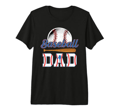 Mens Baseball Dad Baseball Player Dad T-Shirt - Streetwear Style Men Women - T-Shirt, Sweatshirt, Hoodie