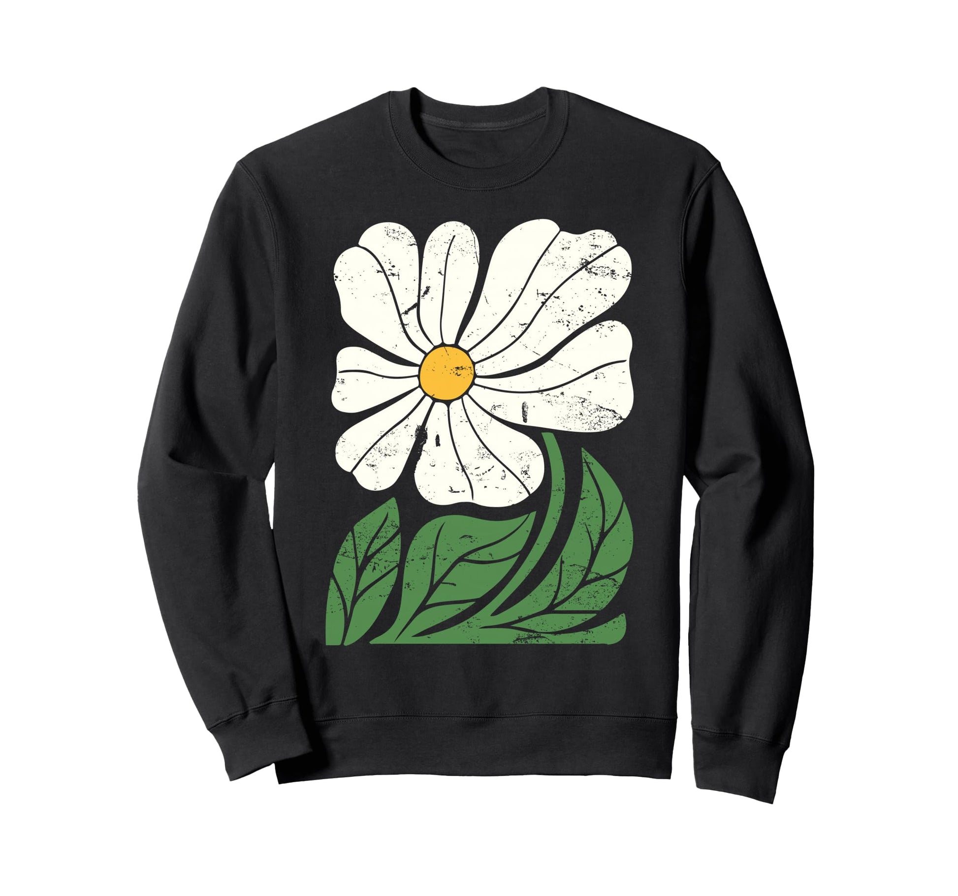 Boho Aesthetic Matisse Flower Painting Sweatshirt - Minimalist Print Unisex - T-Shirt, Sweatshirt, Hoodie