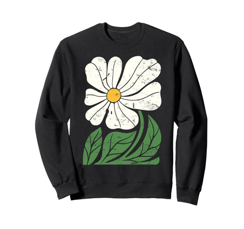 Boho Aesthetic Matisse Flower Painting Sweatshirt - Minimalist Print Unisex - T-Shirt, Sweatshirt, Hoodie